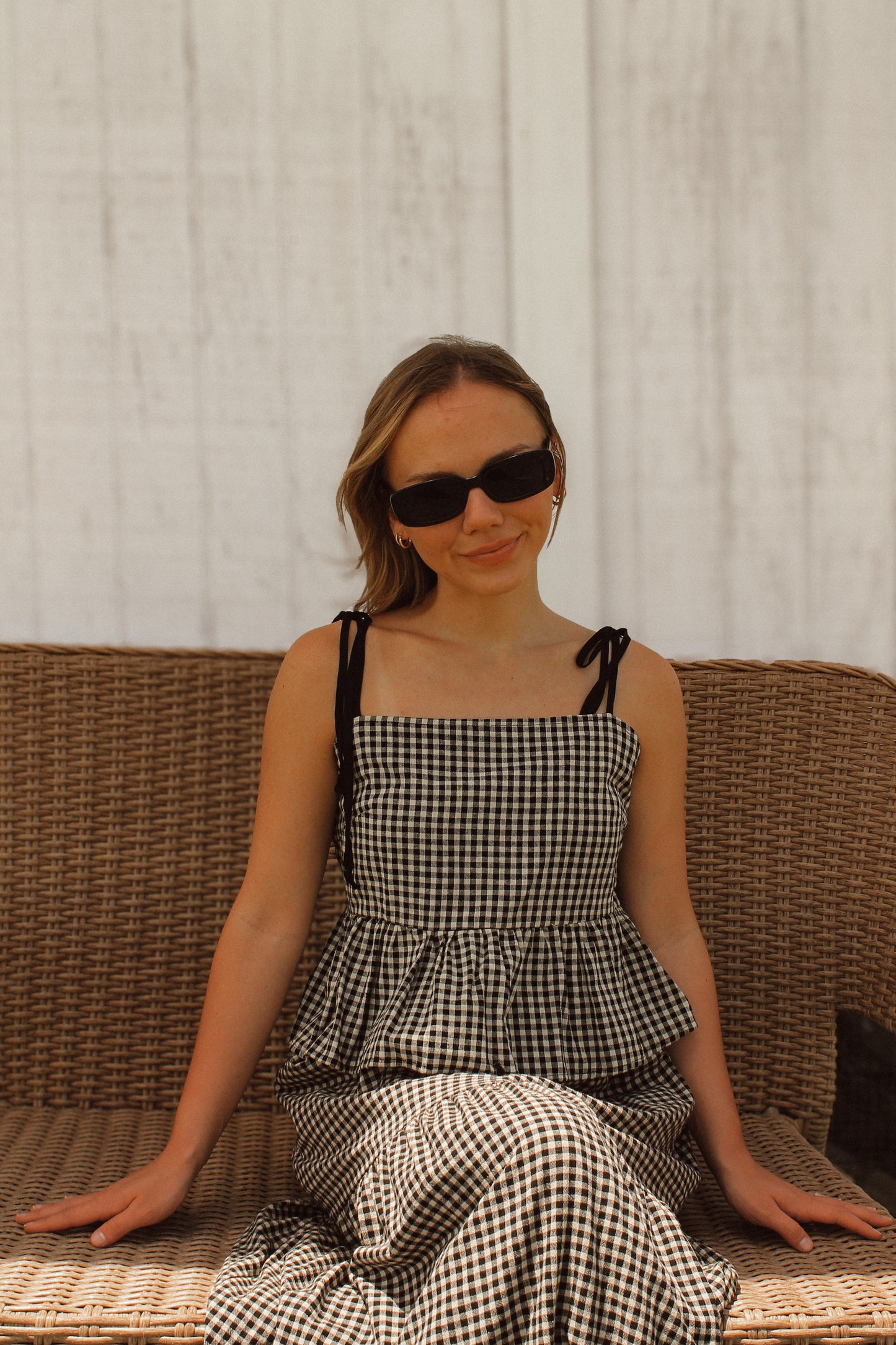 Gingham Tank