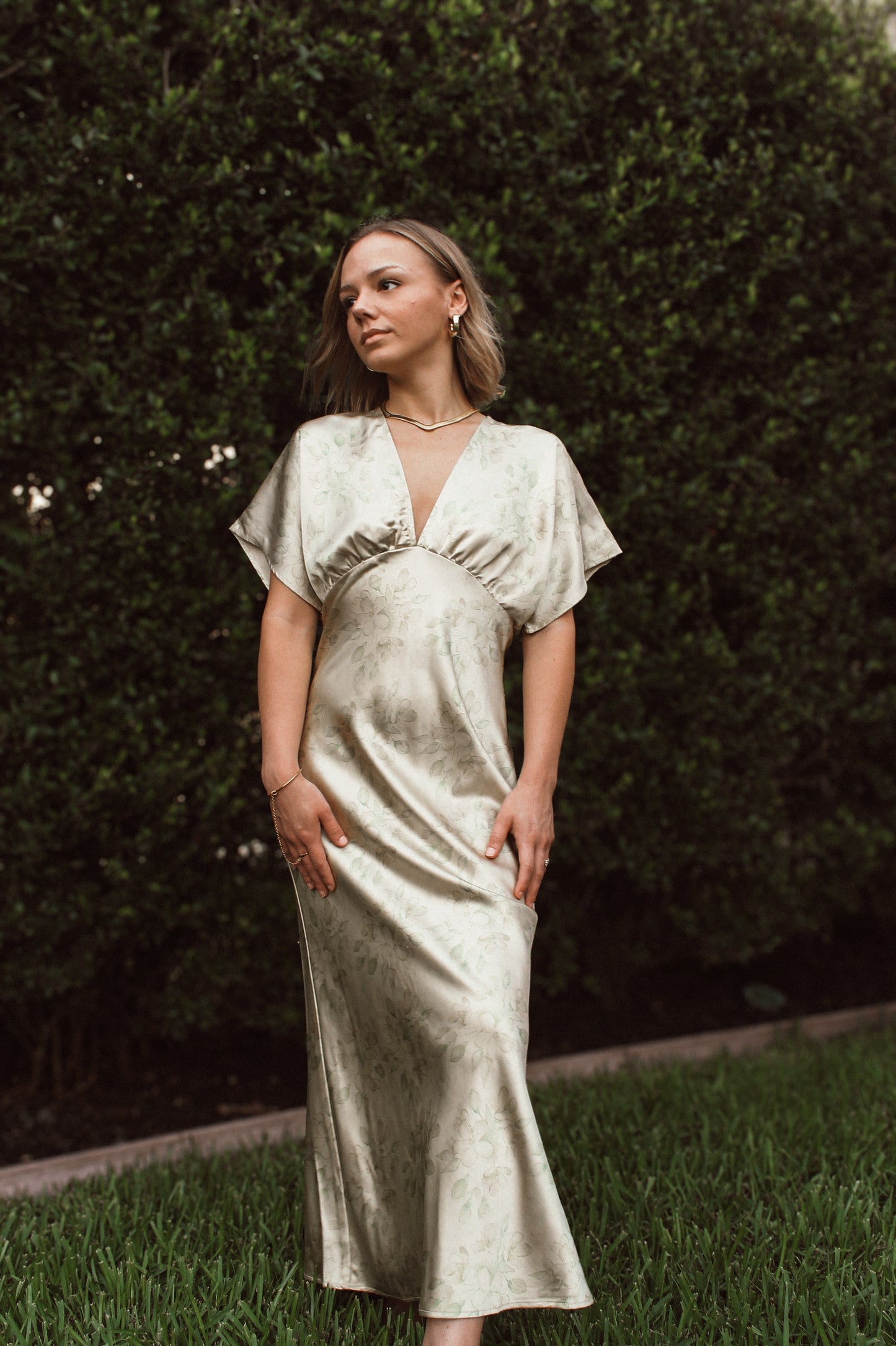 Garden Slip Midi