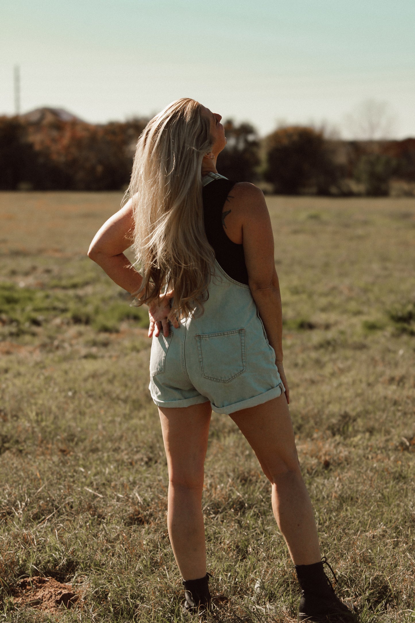 Everyday Denim Shortalls
